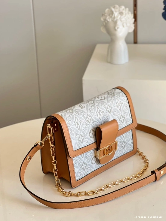 Official oldcobbler LOUIS DAUPHINE MM VUITTON 0716